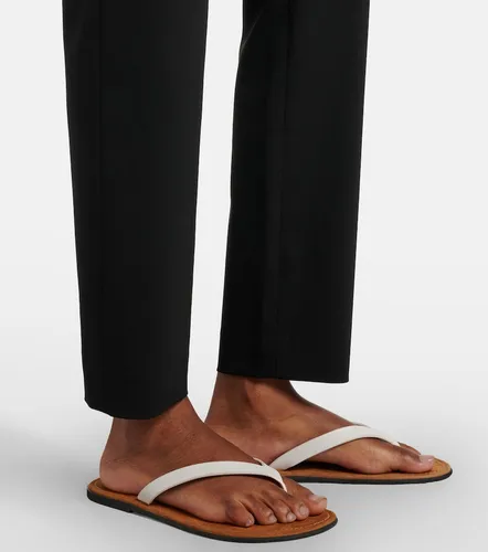 Flamenca wool straight pants - The Row - Modalova