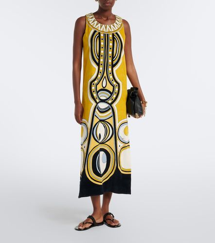 Vestido midi Totem de algodón estampado - La DoubleJ - Modalova