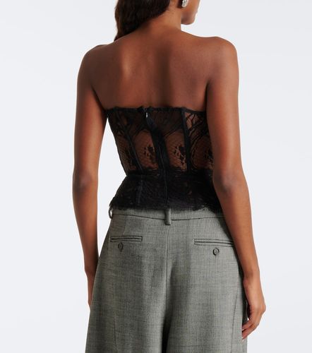 Magda Butrym Draped lace corset - Magda Butrym - Modalova