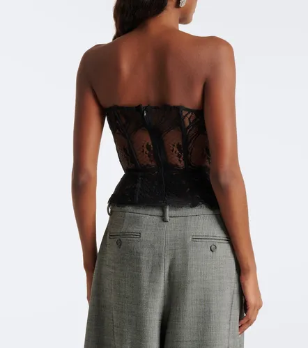 Magda Butrym Draped lace corset - Magda Butrym - Modalova