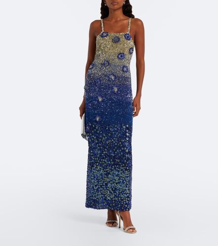 Sapphire Stardust embellished gown - La Fuori - Modalova