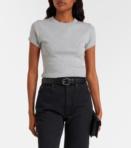 Camiseta Cassandre de jersey de algodón - Saint Laurent - Modalova