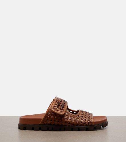 Miu Miu Woven leather sandals - Miu Miu - Modalova