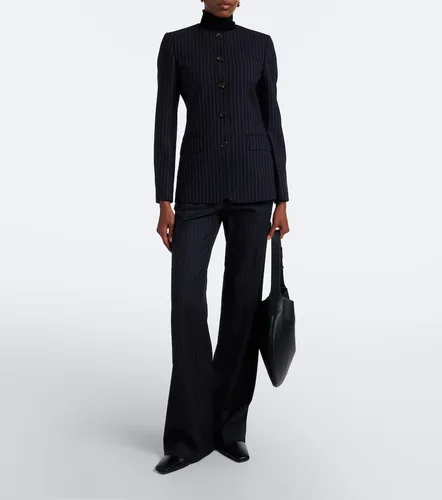 Bethany pinstriped wool flared pants - Nili Lotan - Modalova