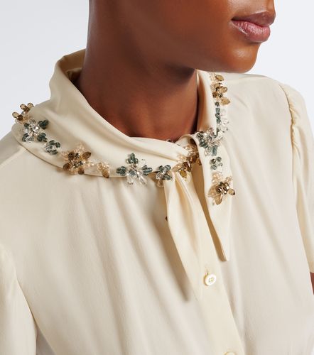 Prada Abito midi in crêpe di seta - Prada - Modalova