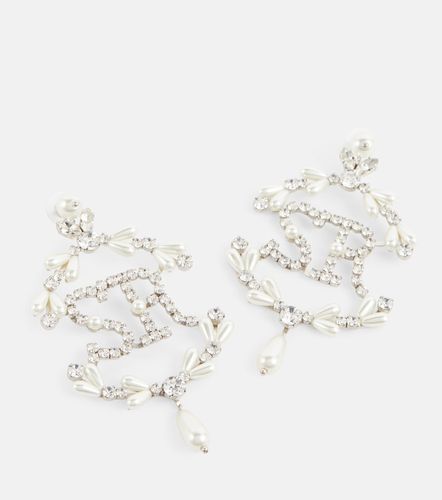 Pendientes de perlas con cristales - Simone Rocha - Modalova