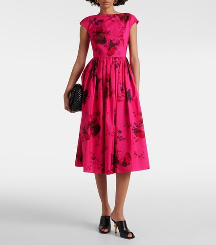 Erdem Midikleid aus Baumwoll-Faille - Erdem - Modalova