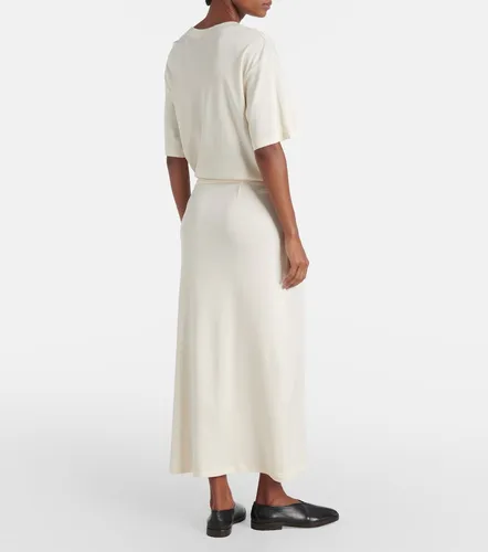 Vestido midi de jersey de algodón - Lemaire - Modalova