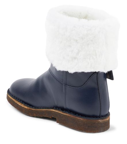 PèPè Botines de piel con borrego - PePe - Modalova