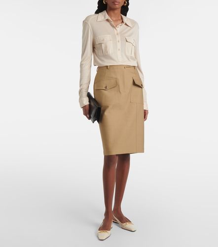 Bailarinas destalonadas de charol - Tom Ford - Modalova
