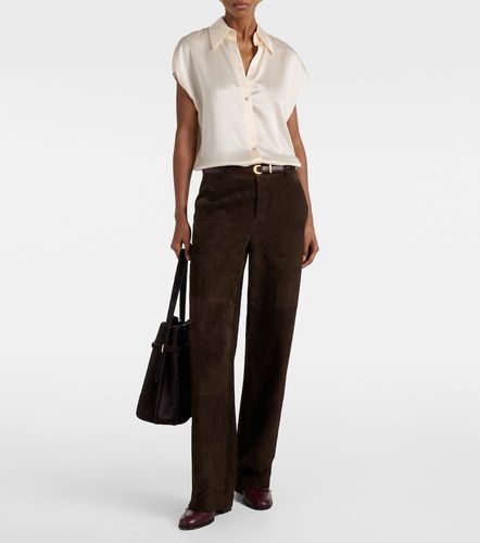 Vince Pantalones rectos de piel - Vince - Modalova