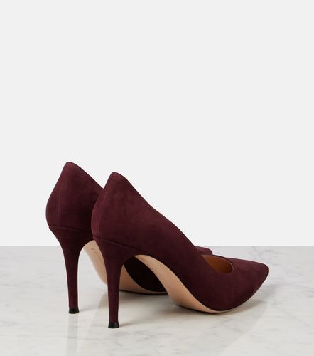 Gianvito 85 suede pumps - Gianvito Rossi - Modalova