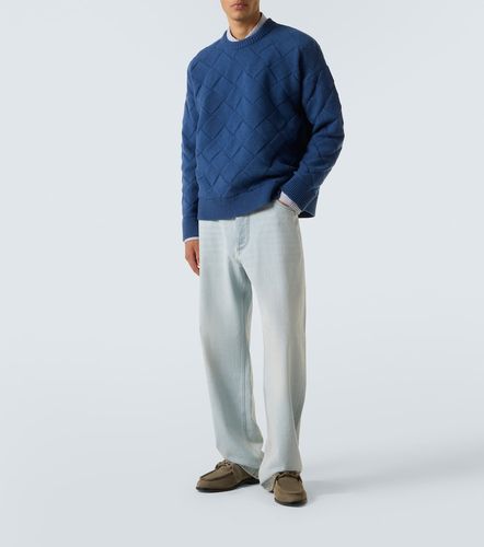 Pullover in misto lana Intreccio - Bottega Veneta - Modalova