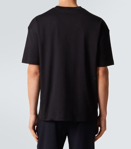 Camiseta de jersey de algodón - Giorgio Armani - Modalova