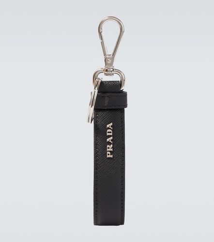 Saffiano logo leather keychain - Prada - Modalova