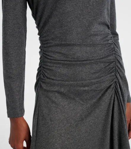 Theodora ruched wool-blend midi dress - Veronica Beard - Modalova