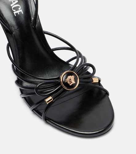 Versace Leather slingback sandals - Versace - Modalova