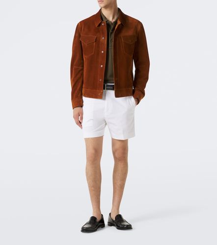 Tom Ford Shorts in twill di cotone - Tom Ford - Modalova