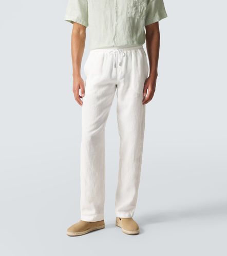 Thom Sweeney Linen straight pants - Thom Sweeney - Modalova