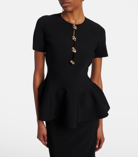 Roland Mouret Top con peplum - Roland Mouret - Modalova