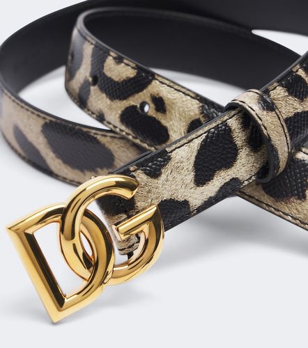 Dolce&Gabbana Gürtel DG aus Leder - Dolce&Gabbana - Modalova