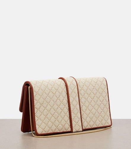 Maycap raffia-effect clutch - Manolo Blahnik - Modalova