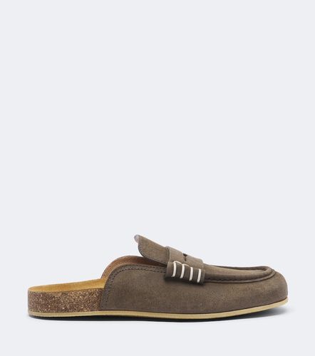 Mules Stitch aus Veloursleder - JW Anderson - Modalova