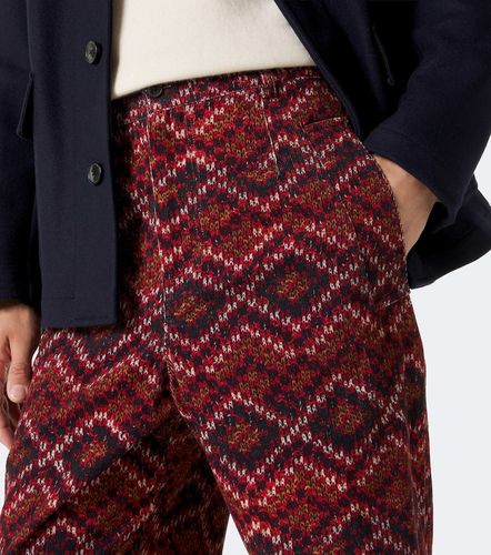 Pantalones rectos de pana de algodón - Dries Van Noten - Modalova