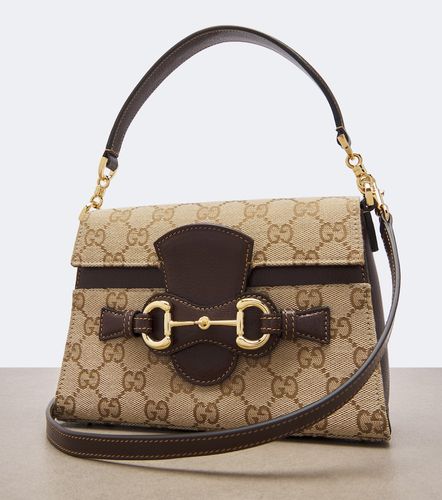 Horsebit Duomo Small GG canvas top-handle bag - Gucci - Modalova