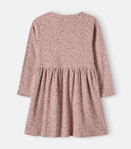Vestido en mezcla de algodón floral - Wheat - Modalova