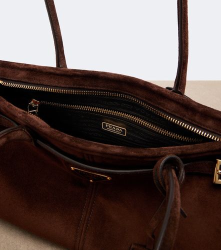Bonnie Medium suede shoulder bag - Prada - Modalova
