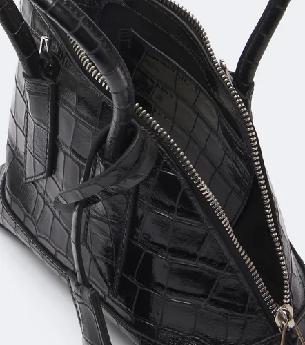 Sant Ambroeus Mini leather top-handle bag - The Attico - Modalova
