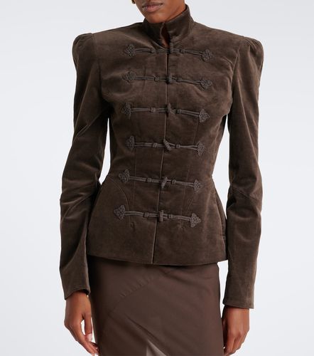Vega cotton velvet jacket - De La Vali - Modalova