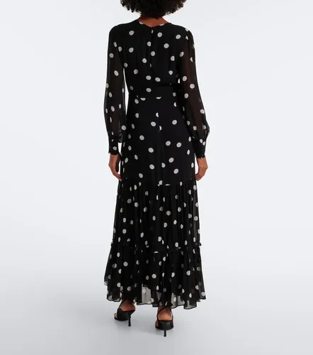 Elsie polka-dot georgette maxi dress - Rixo - Modalova