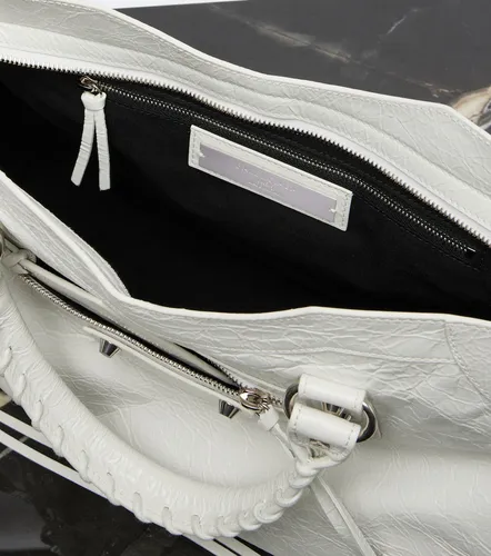 Le City Medium leather top-handle bag - Balenciaga - Modalova