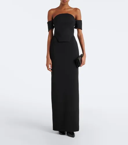 Wymore off-shoulder crepe gown - Solace London - Modalova