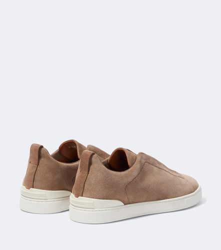 Sneakers Triple Stitch aus Veloursleder - Zegna - Modalova