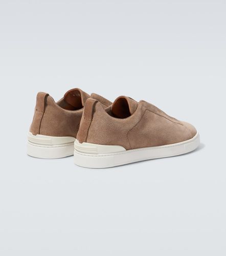 Zegna Triple Stitch suede sneakers - Zegna - Modalova