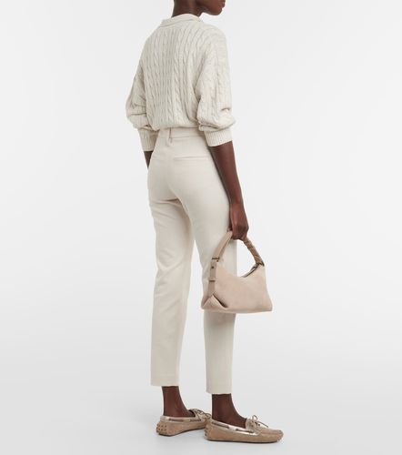Cotton-blend chinos - Brunello Cucinelli - Modalova