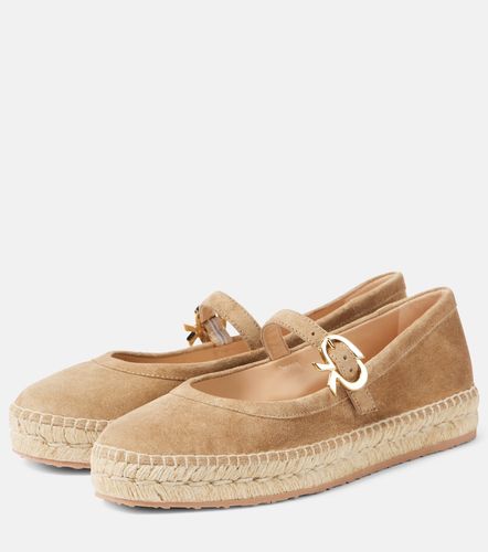 Elda suede espadrilles - Gianvito Rossi - Modalova