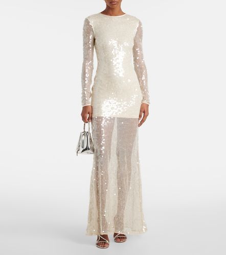 David Koma Sequined open-back gown - David Koma - Modalova