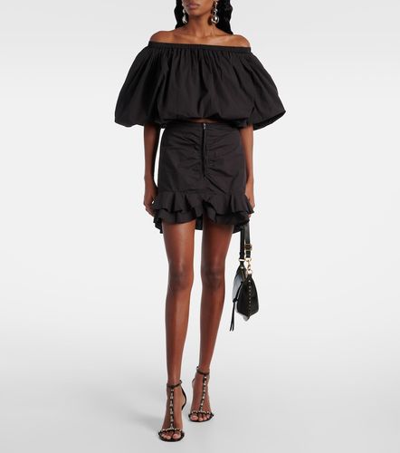 Top Bertille in cotone con scollo bardot - Marant Etoile - Modalova