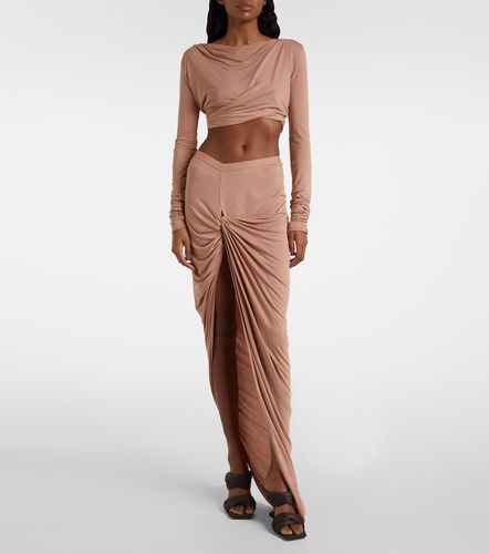 Rick Owens Jade jersey crop top - Rick Owens - Modalova