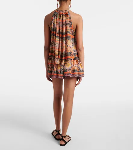 Top Marilou de gasa de seda con paisley - Isabel Marant - Modalova