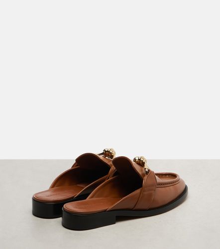 Astaire Knot leather mules - Bottega Veneta - Modalova