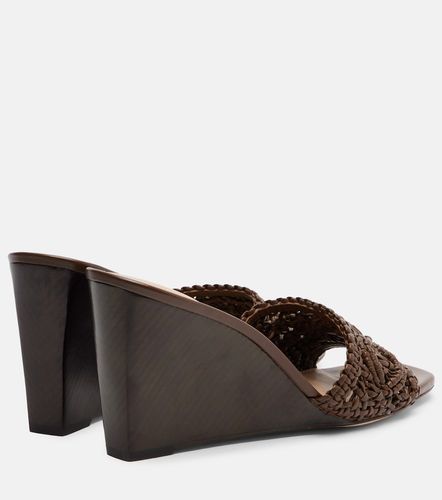 Mules Ellen in pelle con zeppa - Veronica Beard - Modalova