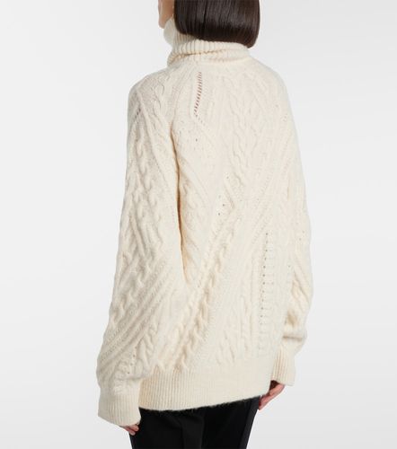 Rollkragenpullover aus einem Alpakawollgemisch - Saint Laurent - Modalova