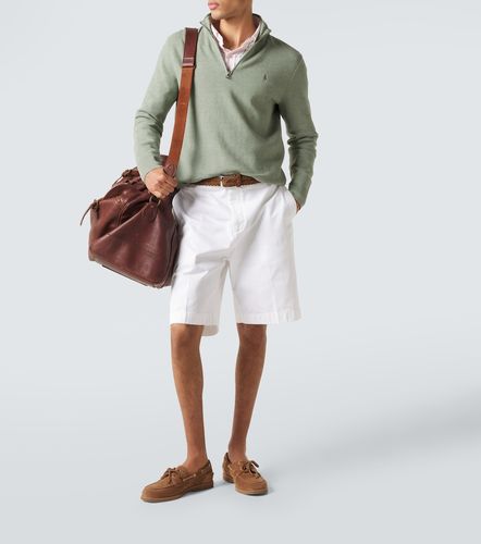 Pullover in cotone con zip - Polo Ralph Lauren - Modalova