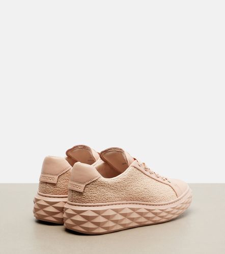 Diamond Light Maxi glitter leather sneakers - Jimmy Choo - Modalova