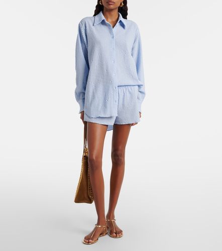 Camicia oversize in seersucker - Hunza G - Modalova